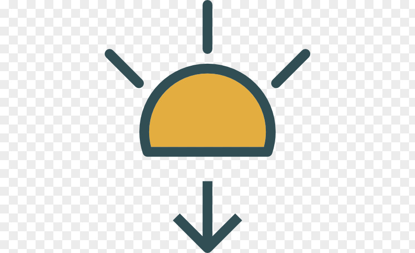 Sunset Icon Clip Art PNG