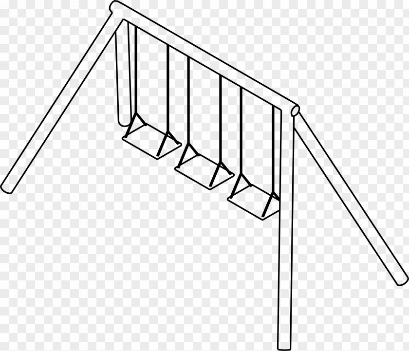 Swings Swing Black And White Clip Art PNG