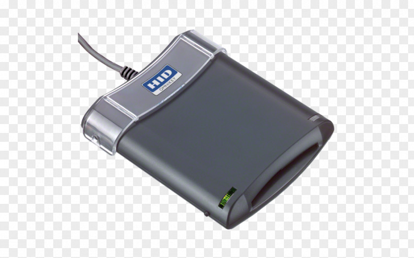 USB Contactless Smart Card Reader HID Global Proximity PNG