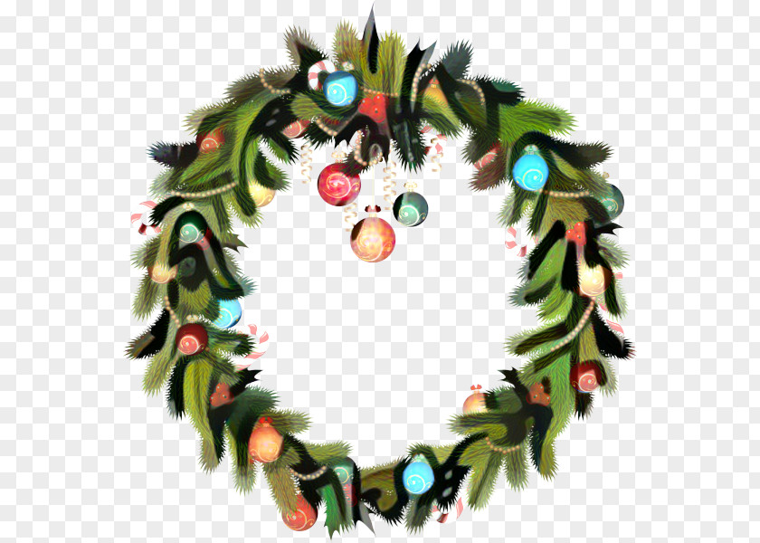 Wreath Christmas Day Garland Illustration Ornament PNG