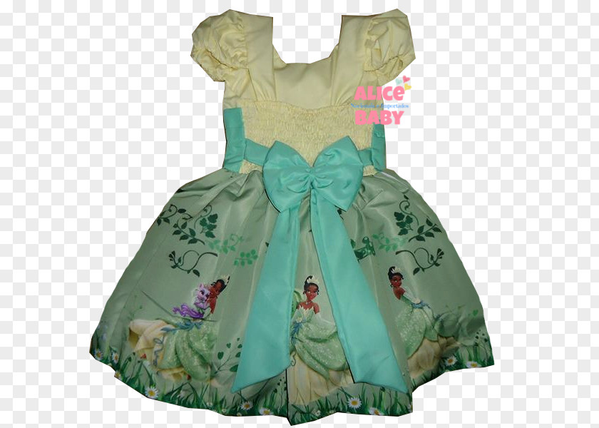 Baby Tiana Dress Skirt Length Alice PNG