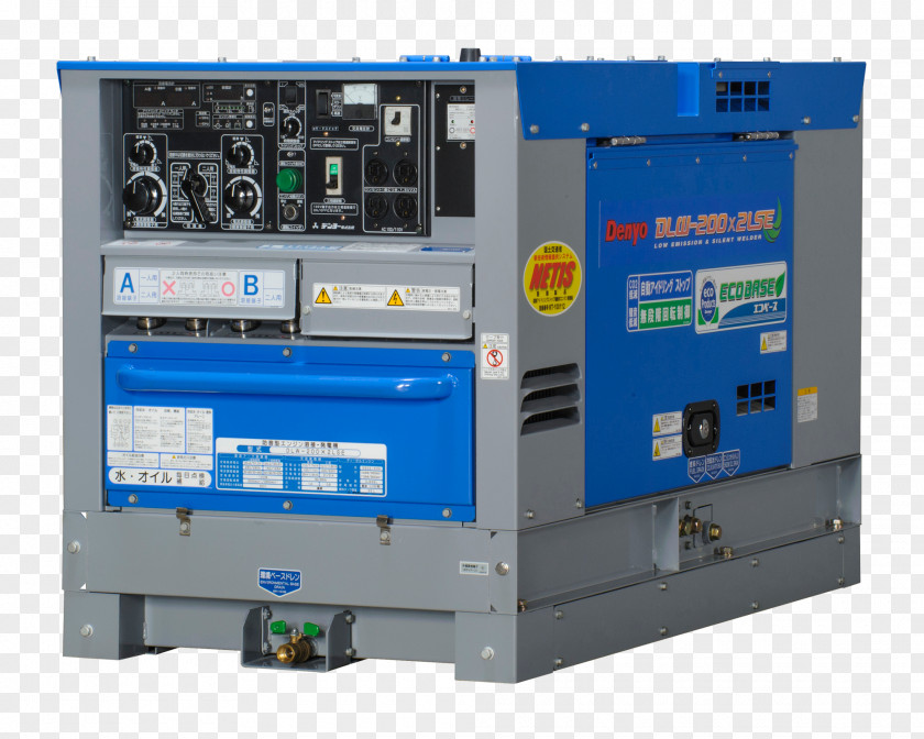 Engine Denyo Co., Ltd. Welder Welding Diesel Electric Generator PNG