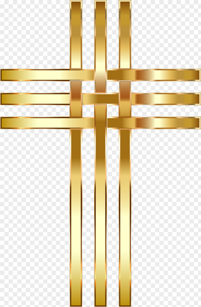 Gold Background Christian Cross Desktop Wallpaper Clip Art PNG