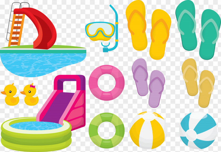 Vector Swimming Equipment Euclidean PNG