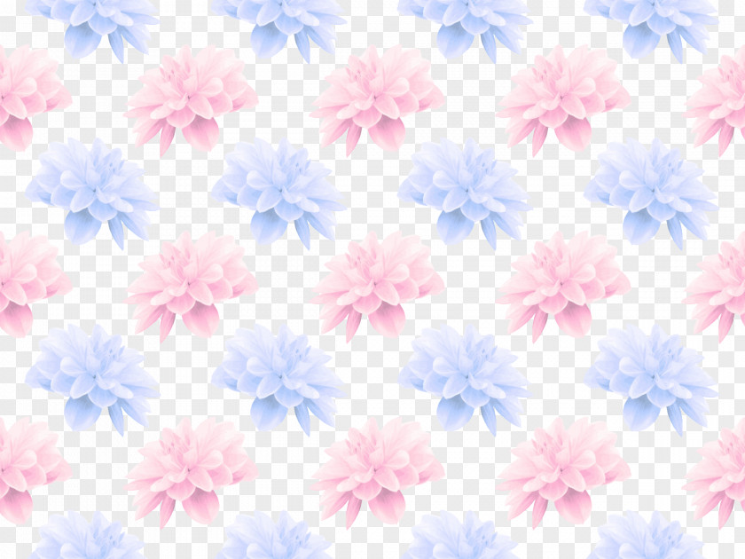 Blue Flowers Flower Pattern PNG