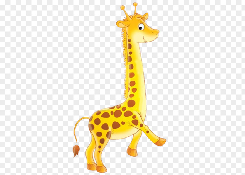 Cartoon Giraffe Baby Giraffes Clip Art PNG