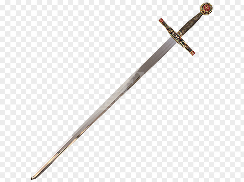 King Arthur Scimitar Knife Sword Blade Angling PNG