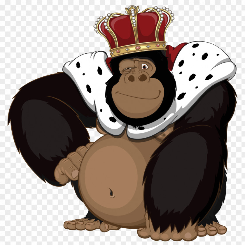 60th Gorilla Ape King Kong Monkey PNG