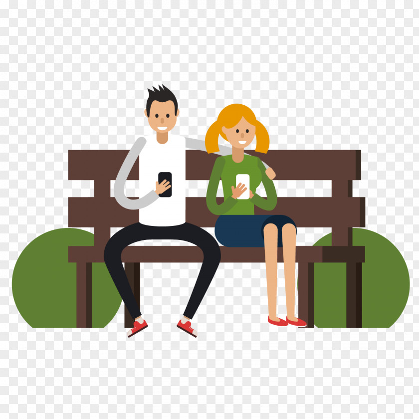 Cartoon Park Bench Vector Graphics Television Image Design PNG
