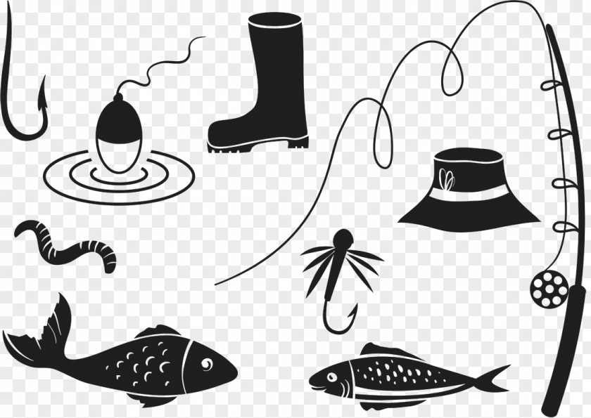 Fishing Tackle Vector Fly Fish Hook Euclidean PNG