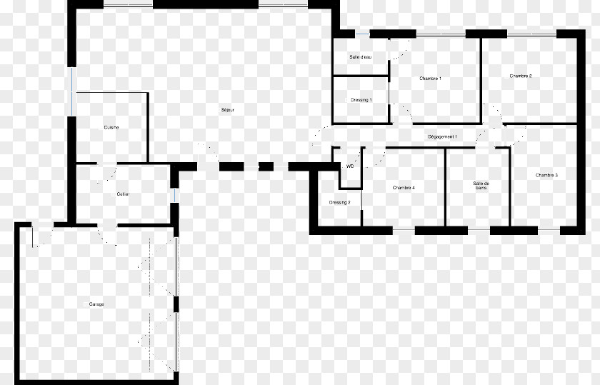 House Furniture Floor Plan Architect Three-dimensional Space PNG