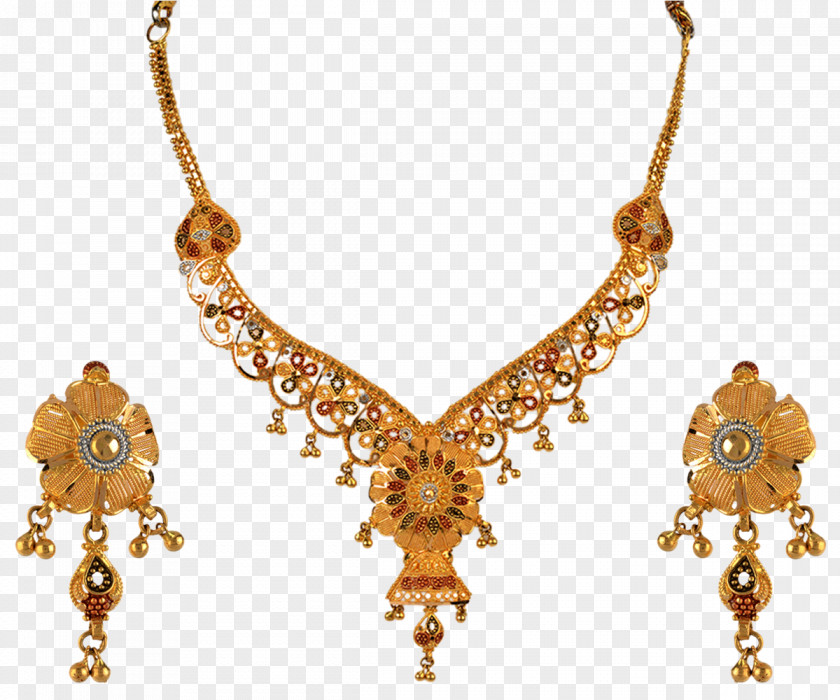 Necklace Gold Orra Jewellery Earring PNG