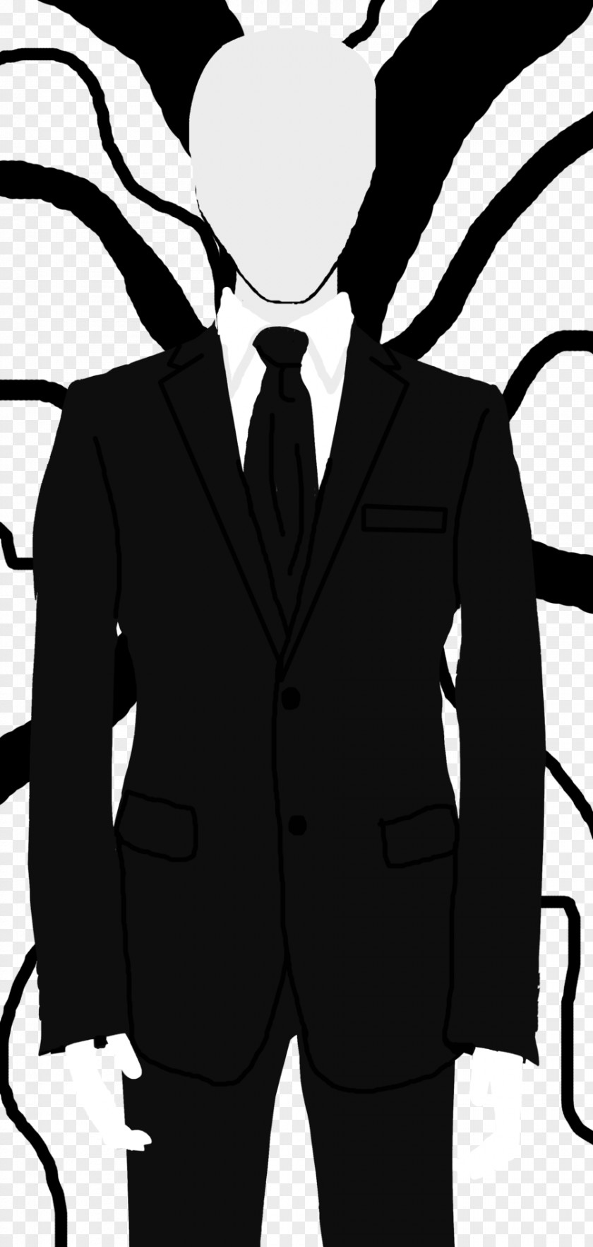 Silhouette White Tuxedo Cartoon Black PNG