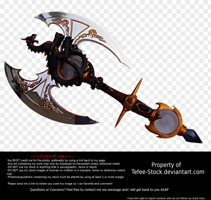 Axe Battle Weapon Dragon Blade PNG