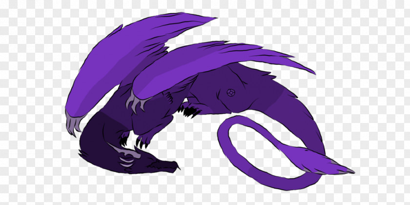 Disturbance Of Flies While Standing Dragon Mammal Purple Cartoon Tail PNG