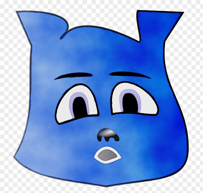 Electric Blue Smile Snout Headgear Microsoft Azure Meter PNG