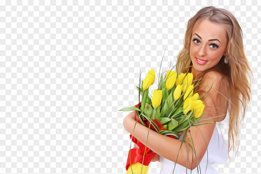 Flower Bouquet Cut Flowers Plant Yellow PNG