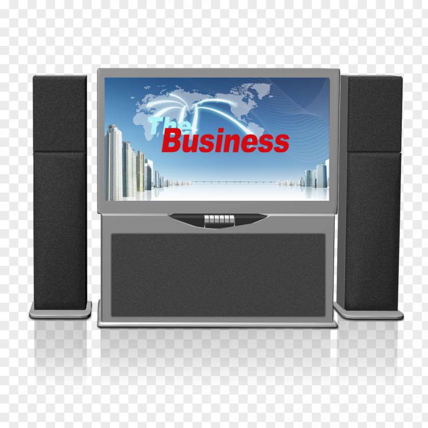Free TV Player To Pull Material Flat Panel Display Television Set PNG