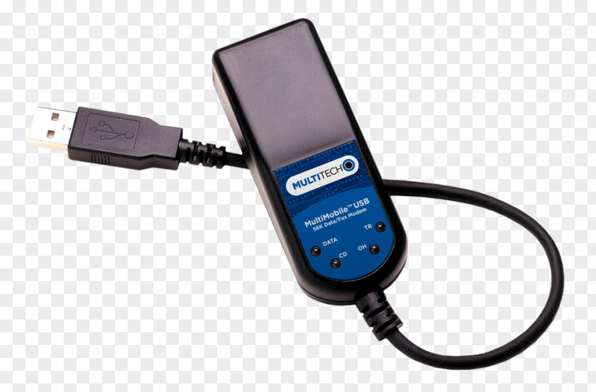 Hot Listing Fax Modem V.92 USB Multi-Tech Systems, Inc. PNG