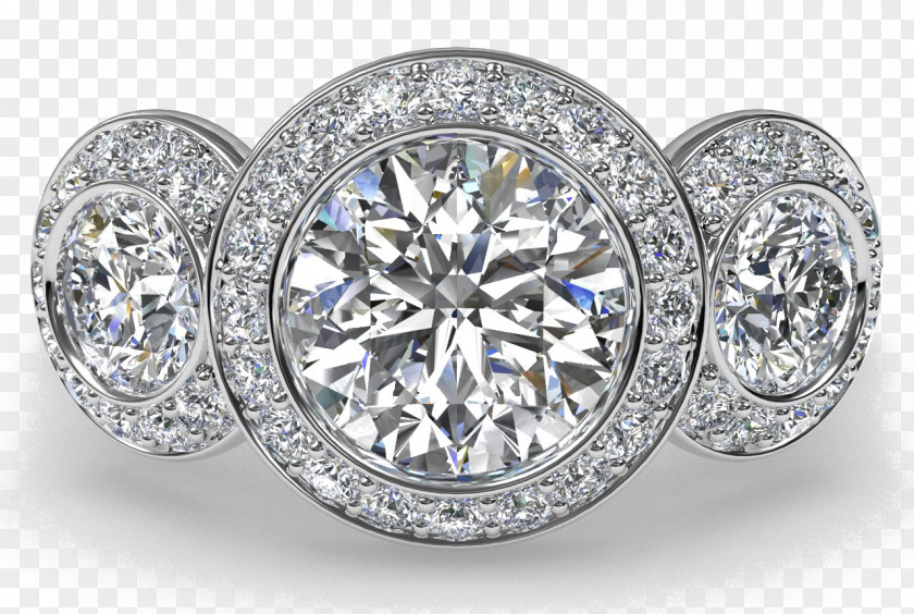 Ring Bezel Engagement Wedding Jewellery PNG