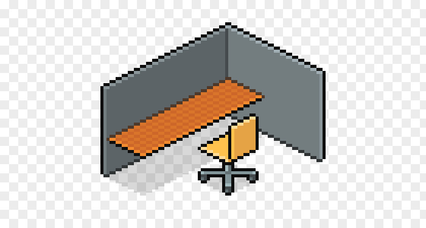 Three Dimensional Square Drawing Isometric Projection Pixel Art PNG