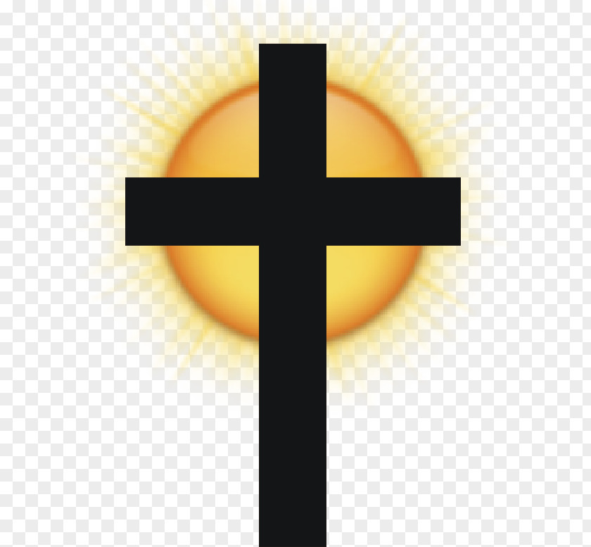 Cross Sun Cliparts Christian Clip Art PNG