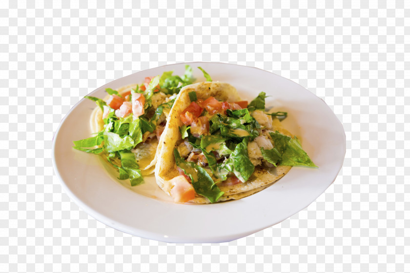 Fish Taco Tostada Nachos Vegetarian Cuisine PNG