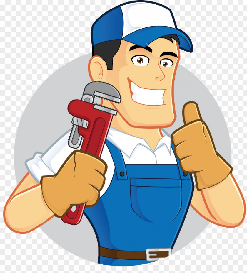Holding A Wrench Plumber Plumbing Pipe Clip Art PNG