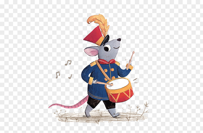 Mouse Cartoon Drums Illustrator Illustration PNG