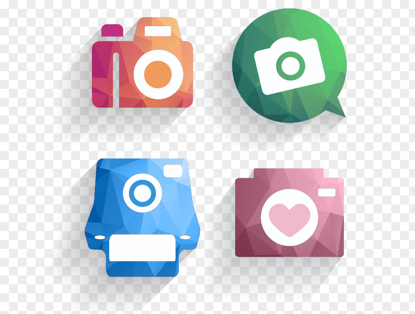 4 Creative Camera Icon Vector PNG