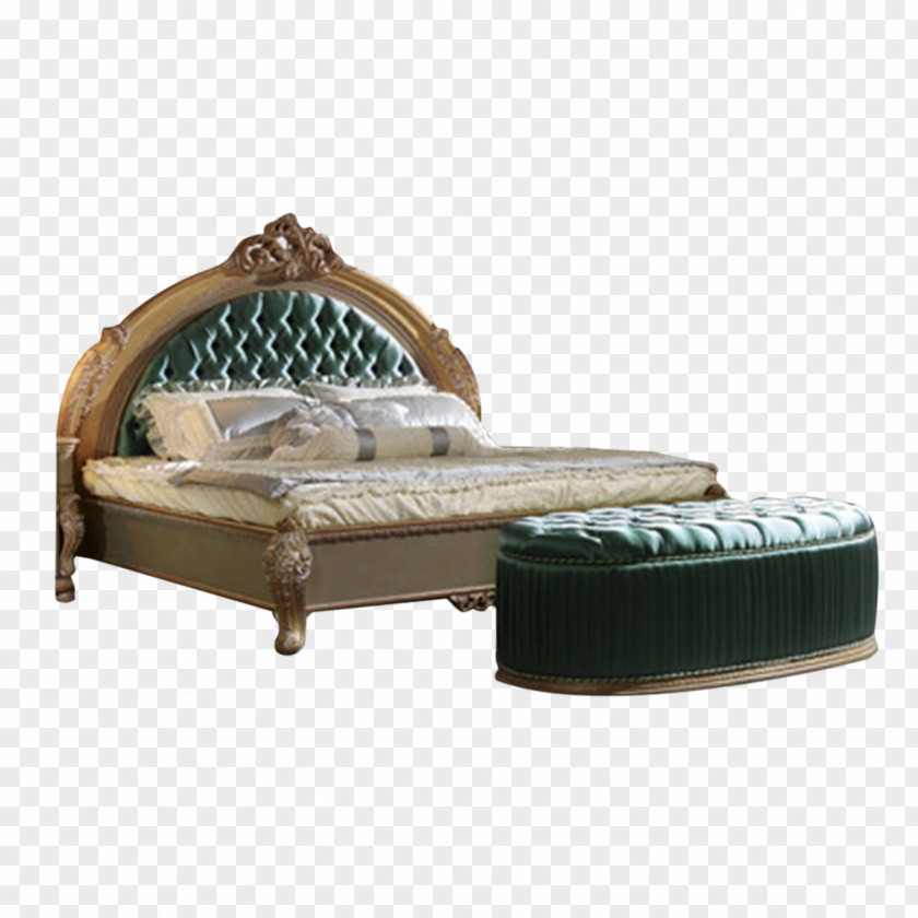 Bedroom Set Bed Frame Mattress Foot Rests Couch PNG