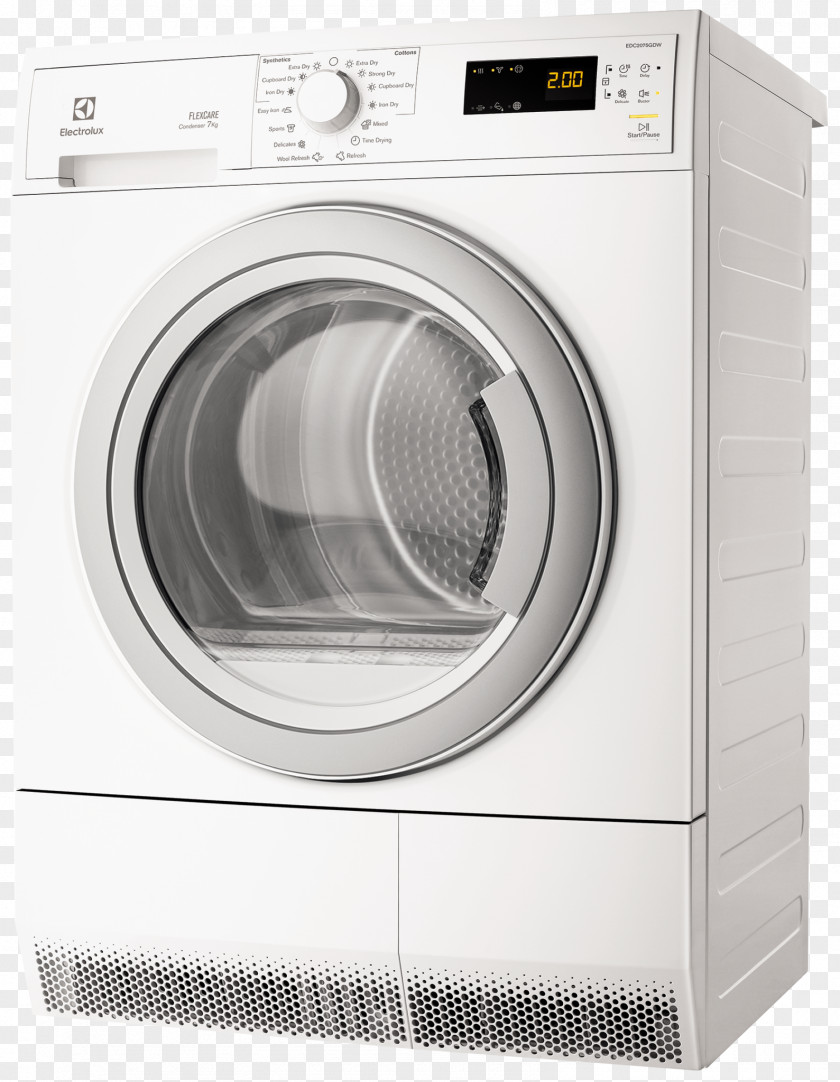 Laundry Clothes Dryer Condenser Electrolux Home Appliance Appliances Online PNG