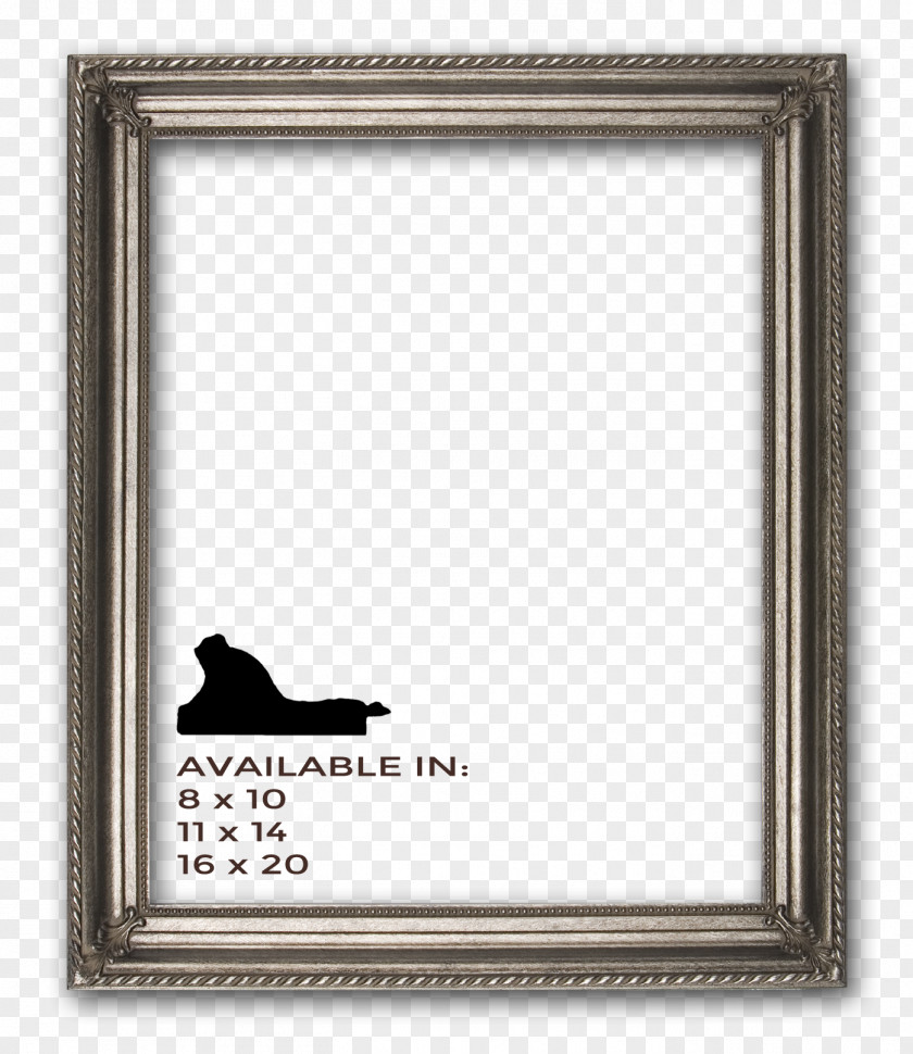 Line Picture Frames Font PNG