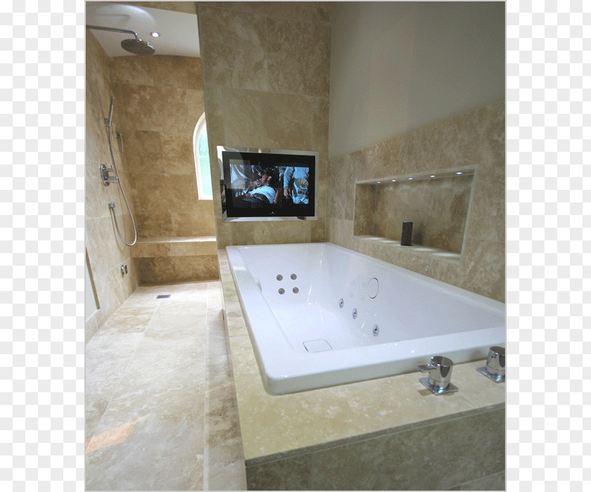 Bathtub Hot Tub Tile Bathroom Whirlpool PNG