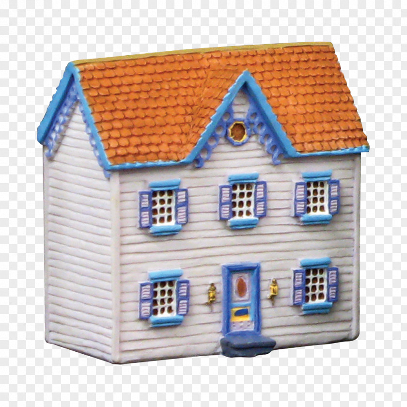 House Dollhouse Toy Cottage Balcony PNG