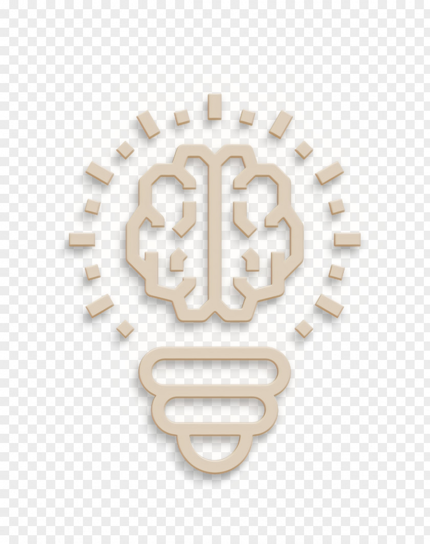 Innovation Icon Brain Concept PNG