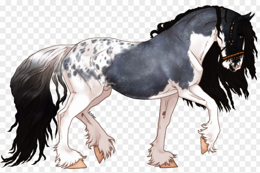 Mustang Friesian Horse Mane Pony Stallion PNG