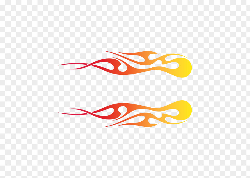 Tribal Flame Silhouette Decal Sticker Car Window Design PNG