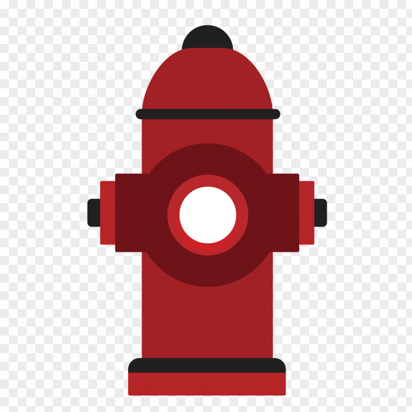 Vector Fire Hydrant Firefighter Firefighting Engine PNG