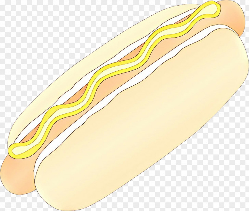 Yellow Hot Dog Fast Food PNG