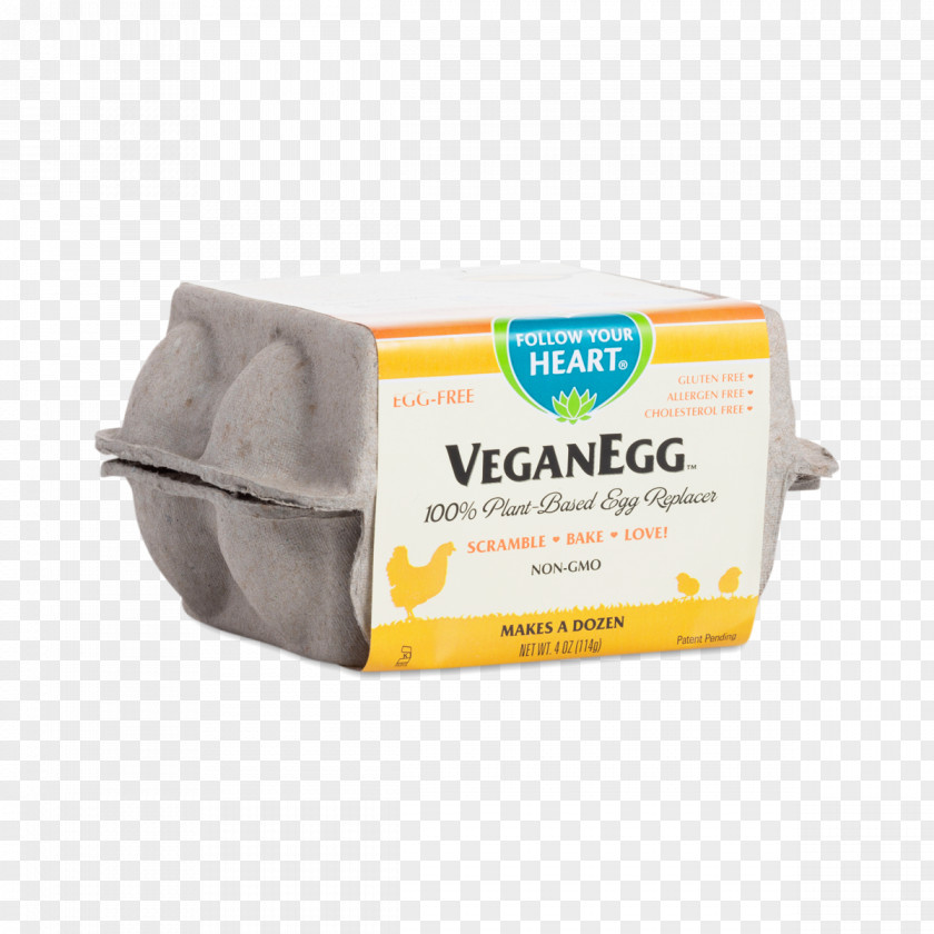 Egg Organic Food Substitutes Plant-based Diet Follow Your Heart PNG