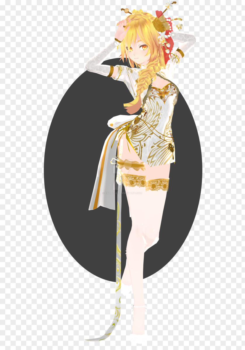 Hatsune Miku MikuMikuDance Cheongsam Dress Vocaloid PNG