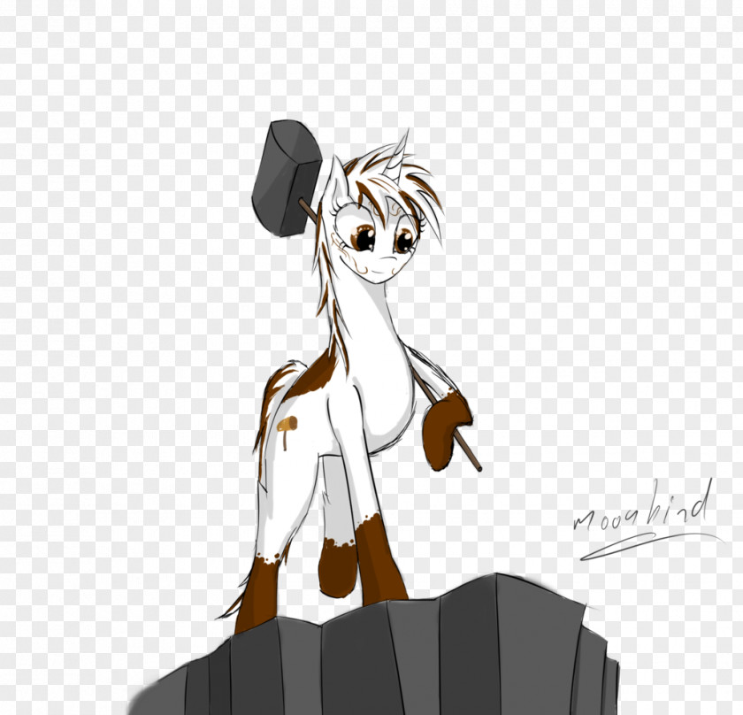 Horse Dog Cartoon Character PNG