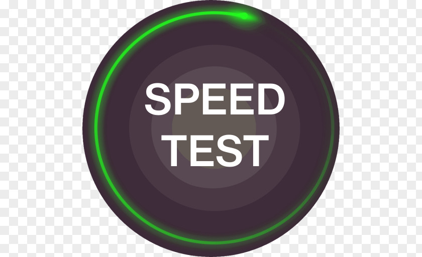 Internet Speed Test Logo Green Font Brand Product PNG