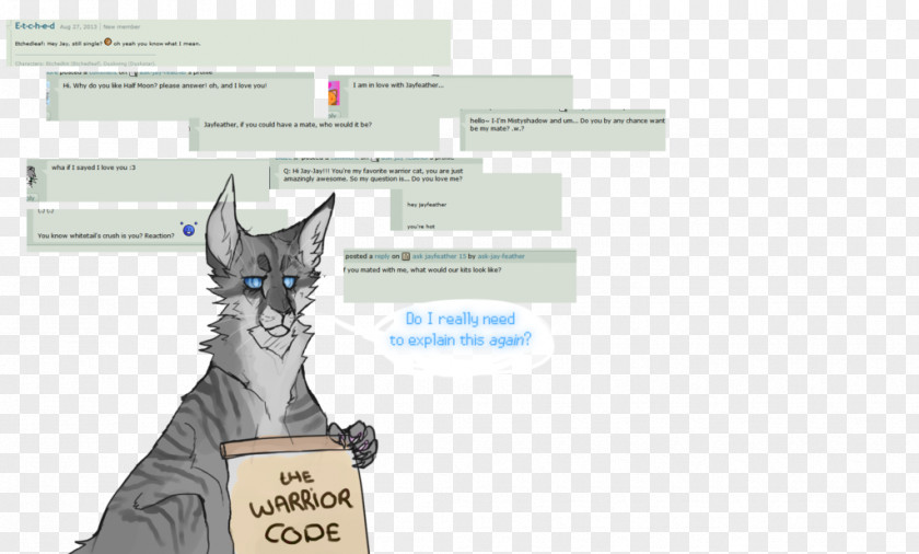 Jayfeather Common Admission Test (CAT) · 2017 Warriors Character Art PNG