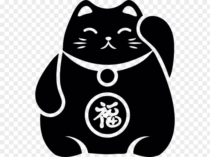 Lucky Cat Free Icon Maneki-neko Luck PNG