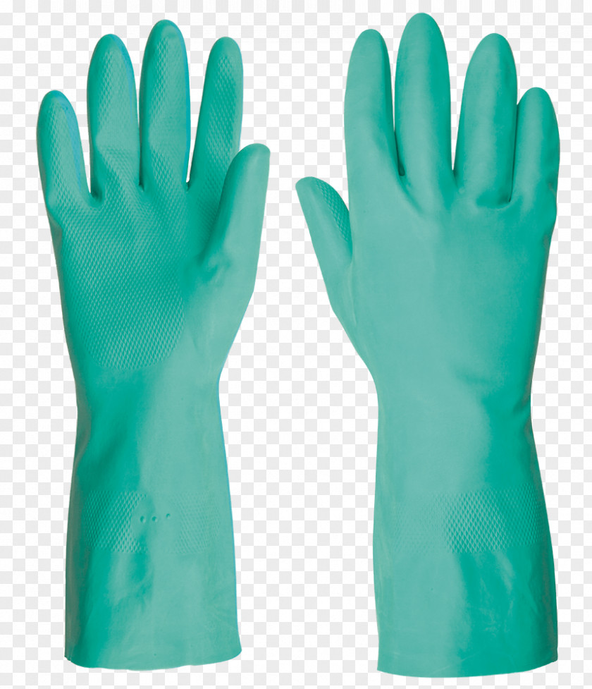 Medical Glove Nitrile Polyester PNG