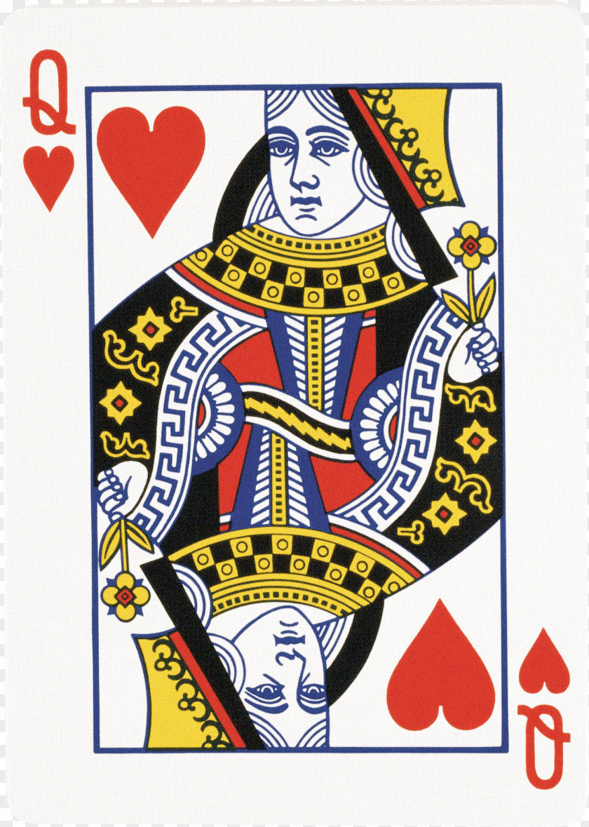 Playing Cards Queen Of Hearts Card Stock Photography PNG