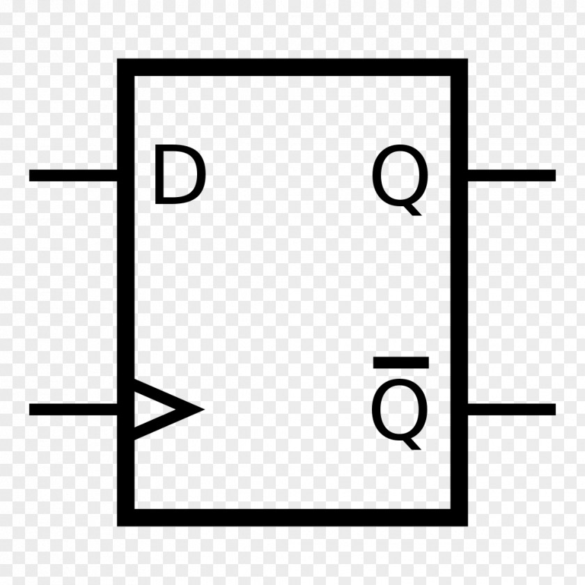 Symbol Flip-flop Electronic Circuit Integrated Circuits & Chips Electronics PNG
