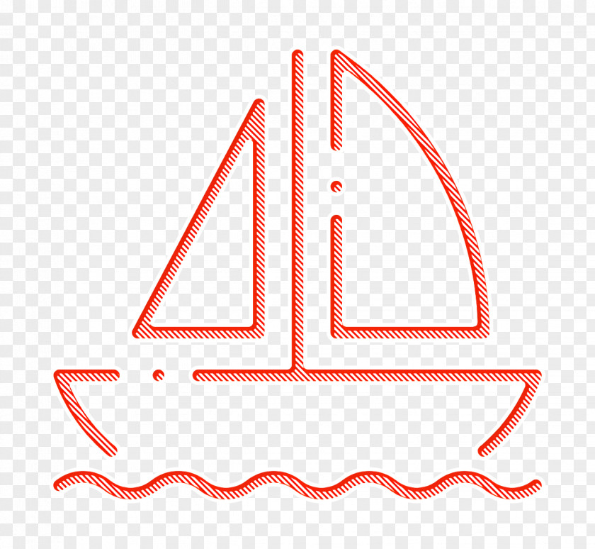 Tropical Icon Yacht Boat PNG